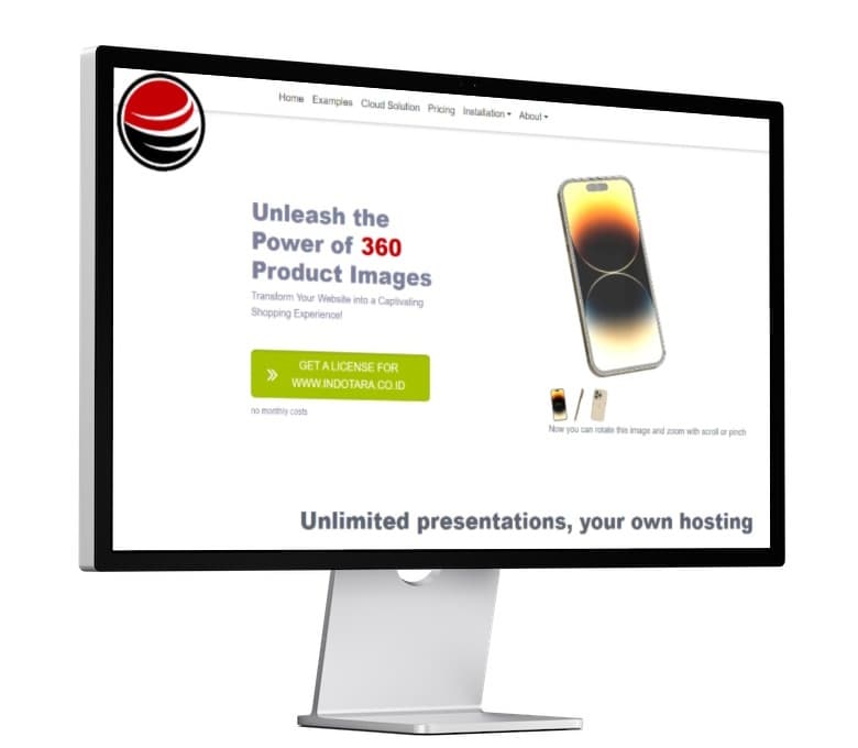 Website of the viewer