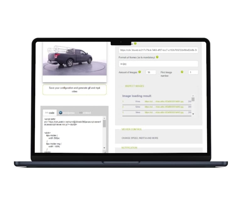 Configure the viewer